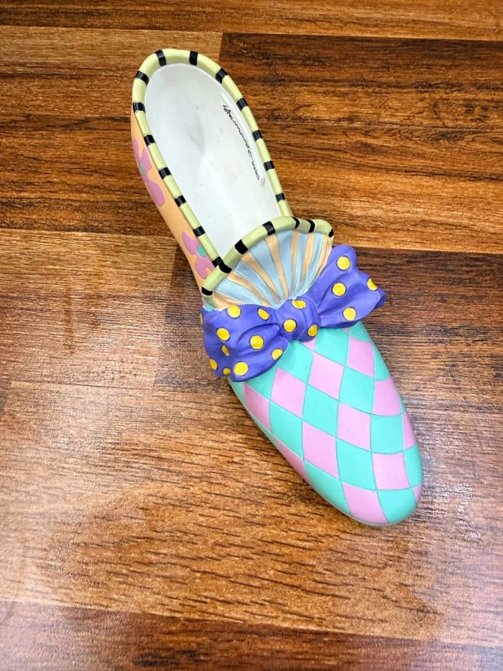 SHANNON MCGRAW Colorful Decorative High Heel Shoe Figurine